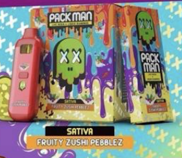 Packman Disposable Fruity Zushi Pebblez